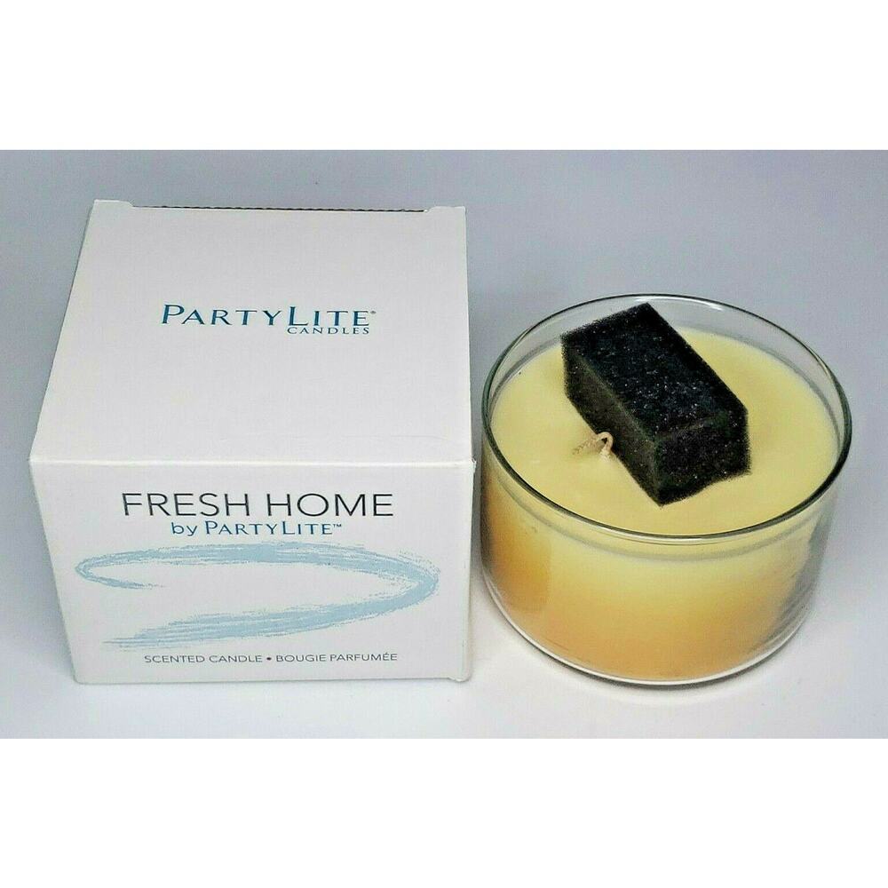 Partylite Fresh Home Fresh Citrus Nectar Layered 3-wick Candle P1G/G36809